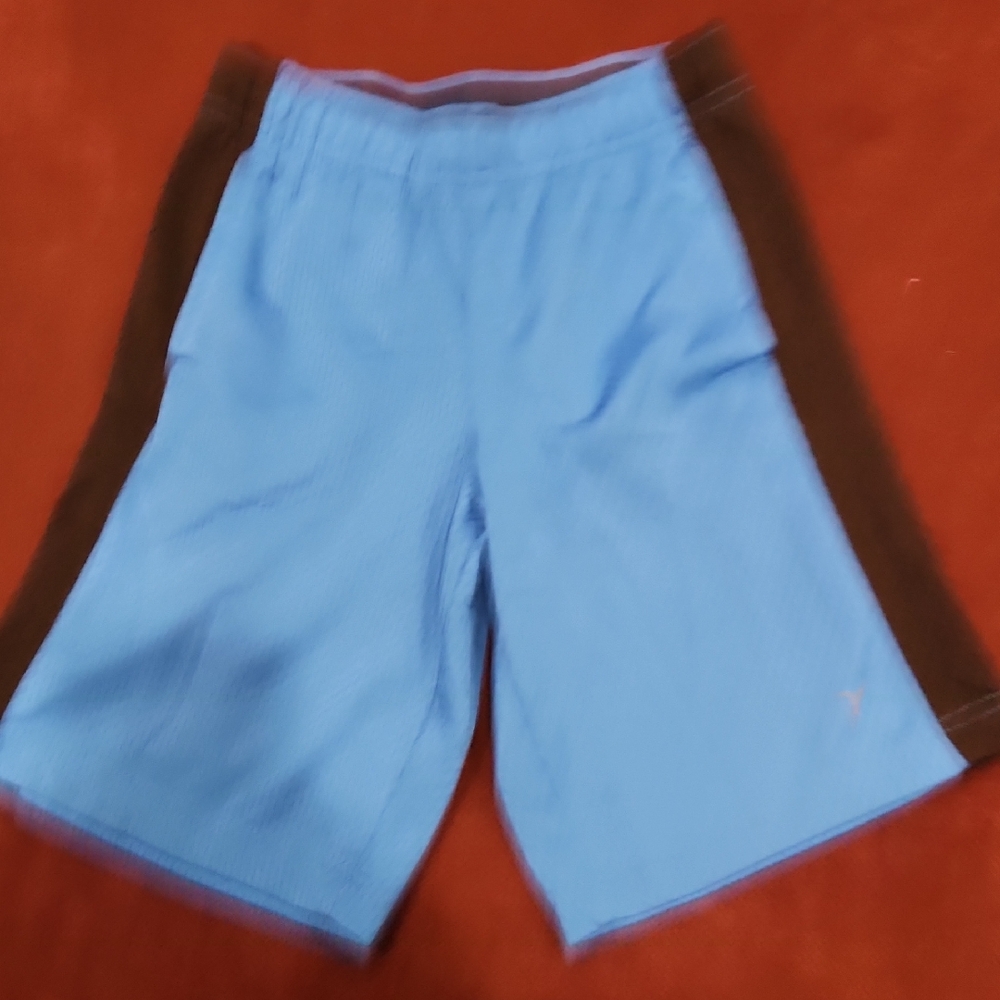 Old Navy Boys Blue and Black Athletic Shorts Go-Dry Active Wear Size S